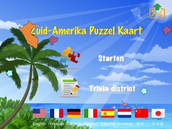 Image 0 for South America Puzzle Map