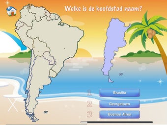 Image 1 for South America Puzzle Map