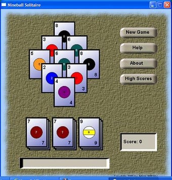 Imagen 0 para Nineball Solitaire