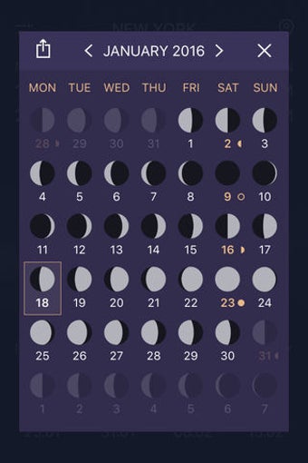 Image 0 for Full Moon - Moon Phase Ca…