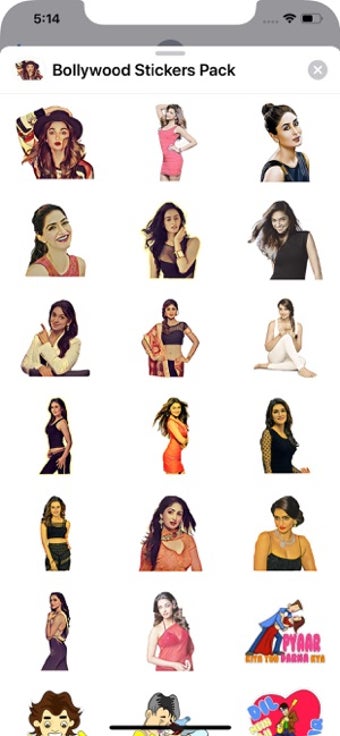 Image 3 for Bollywood Stickers Pack