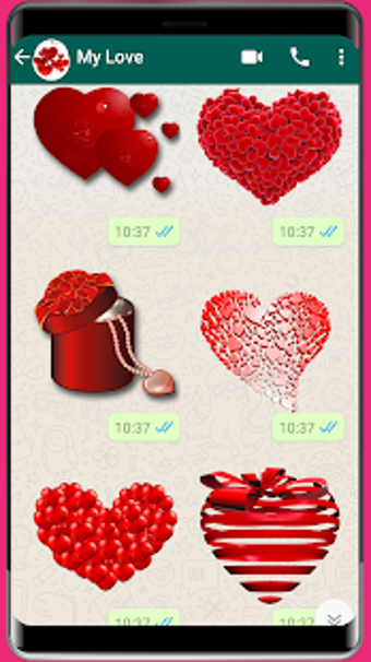 Image 2 for WAStickerApps Amor Sticke…