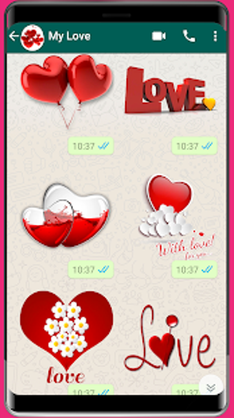 Imagen 3 para WAStickerApps Amor Sticke…