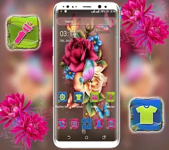 Imagen 0 para Rose Butterfly Launcher T…