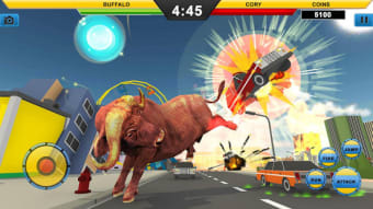 Image 0 for Angry Bull Simulator City…