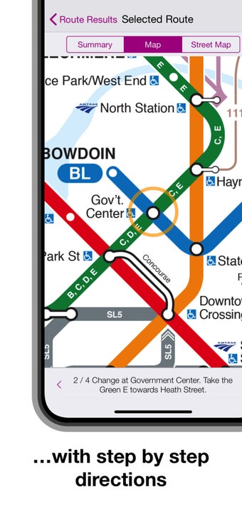 Image 0 for Boston T Map - MBTA subwa…