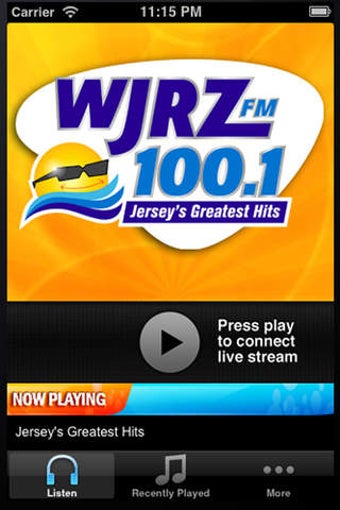 Image 0 for 100.1 WJRZ Radio App