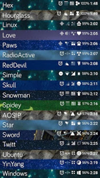 Image 1 for StatusBar Icon Mod for Sa…