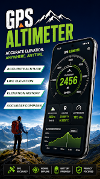 Imagen 0 para GPS Altimeter  Hiking Too…