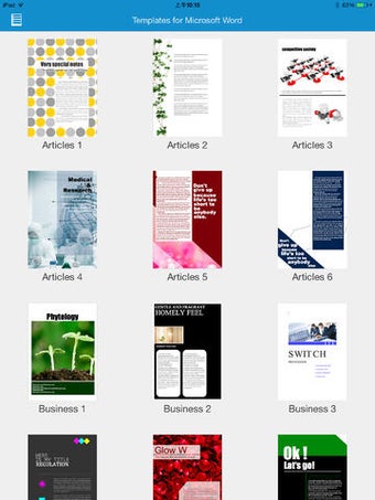 Image 0 for Templates for Microsoft W…