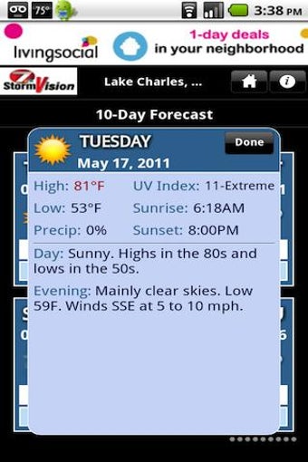 Imagen 1 para KPLC 7 StormVision Weathe…