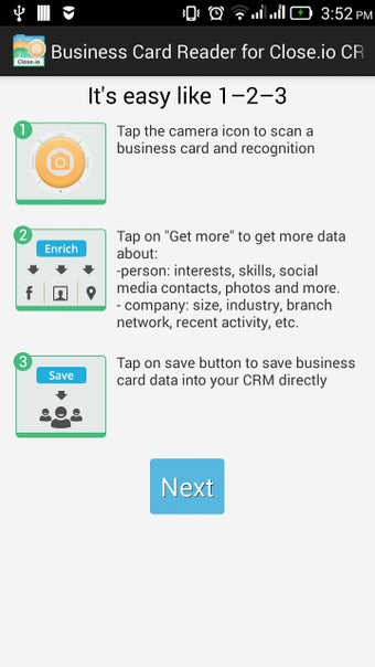 Image 3 for Business Card Reader Clos…