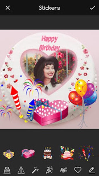 Imagen 2 para Pic on Birthday Cake with…