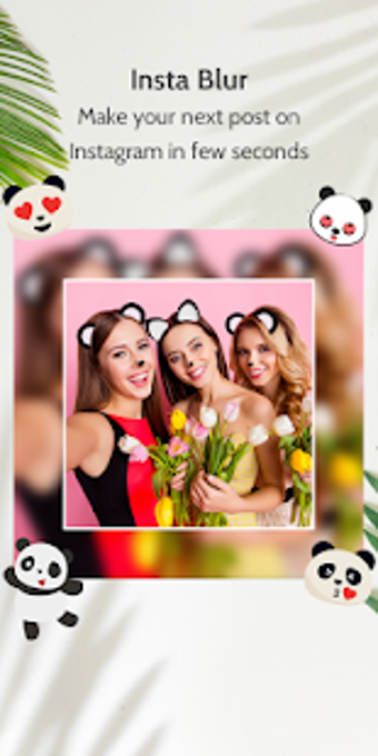 Imagen 1 para Panda Face Mask photo Edi…