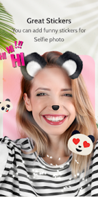 Imagen 3 para Panda Face Mask photo Edi…