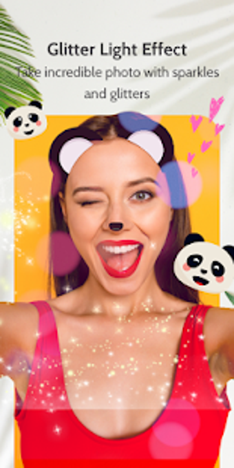 Imagen 2 para Panda Face Mask photo Edi…