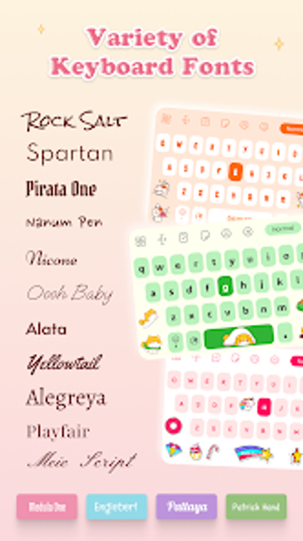 Image 0 for Aa Font Keyboard: Theme F…