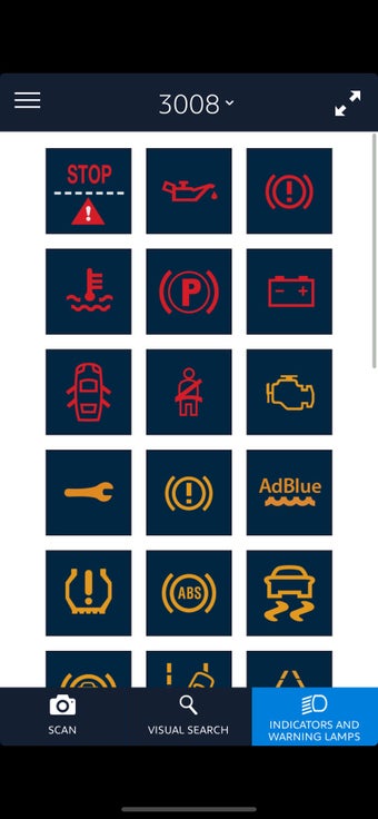 Image 3 for Scan MyPeugeot App