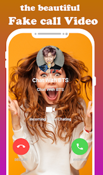 Image 0 for fake call live chat video…