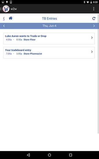 Image 6 for w2w : WhenToWork Mobile A…