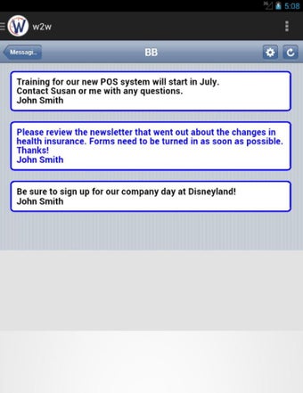 Image 1 for w2w : WhenToWork Mobile A…