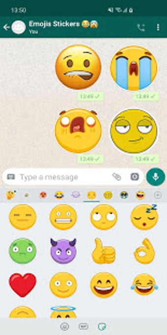 Imagen 1 para New Emojis Stickers 3D An…