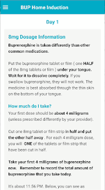 Image 2 for Starting Buprenorphine