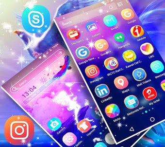 Imagen 1 para Angel Launcher Theme