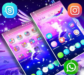 Image 3 for Angel Launcher Theme