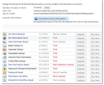 Imagen 0 para SharePoint License Manage…