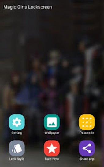 Image 1 for Magic Girls Lockscreen Wa…