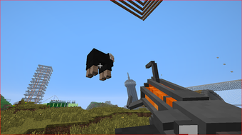 Imagen 1 para Portal Gun Mod for Minecr…