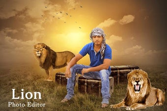 Image 1 for Lion Photo Editor