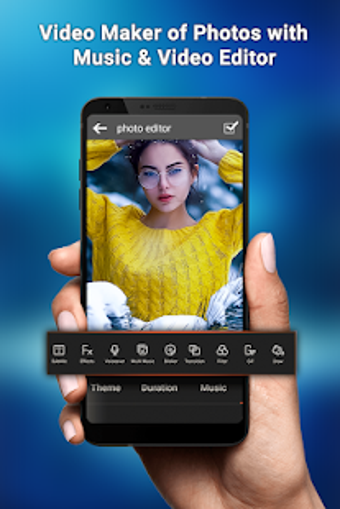 Imagen 1 para Video Maker of Photos wit…