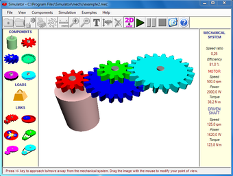 Image 0 for Gears simulator