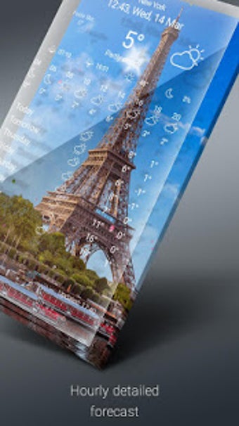 Imagen 2 para Paris Weather Live Wallpa…