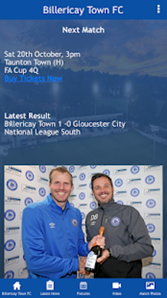 Image 1 for Billericay Town FC