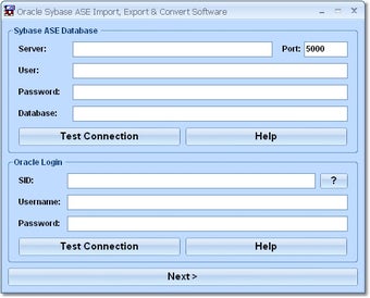 Image 0 for Oracle Sybase ASE Import,…