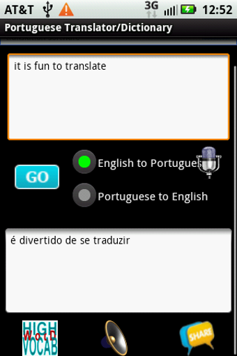 Imagen 1 para Portuguese Translator & D…