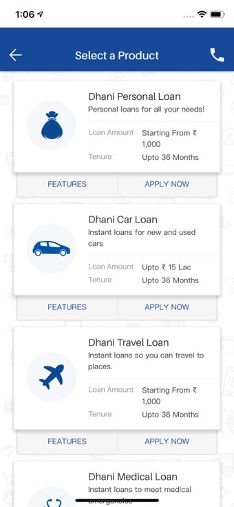 Image 0 for Indiabulls Dhani,Phone Se…