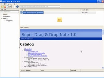 Image 0 for Super Drag and Drop Note