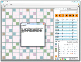 Image 1 for Scrabble Solver