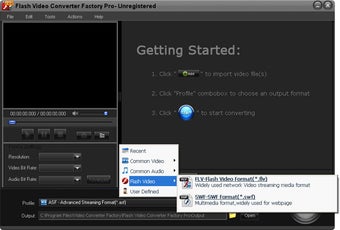 Image 0 for Flash Video Converter Fac…