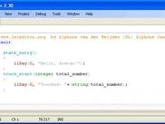 Image 0 for LSL Editor