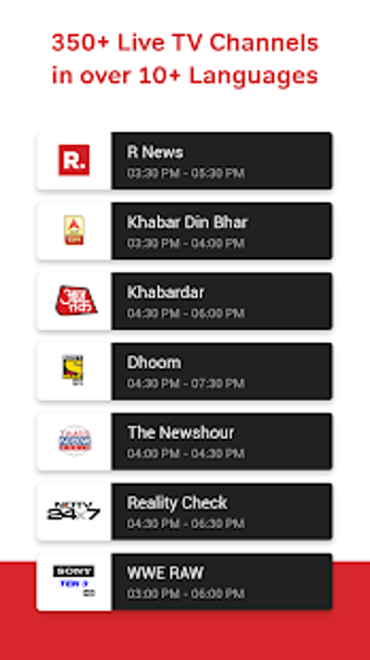 Imagen 0 para Airtel TV: Live TV, News,…