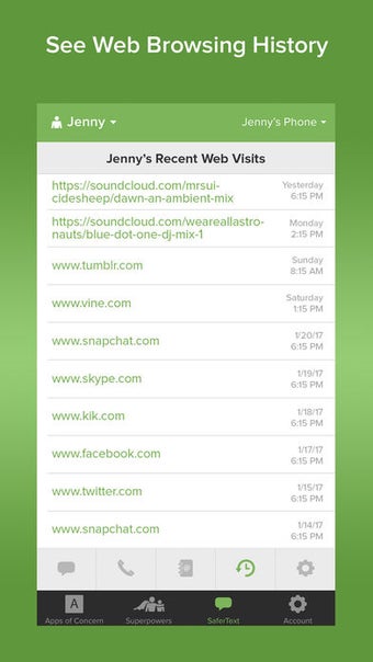 Image 3 for SaferKid Text Monitoring:…