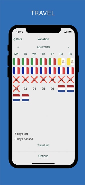 Image 2 for Cross out calendars