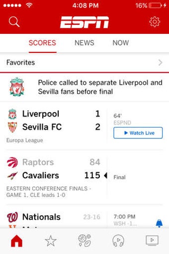 Image 0 for ESPN: Live Sports & Score…
