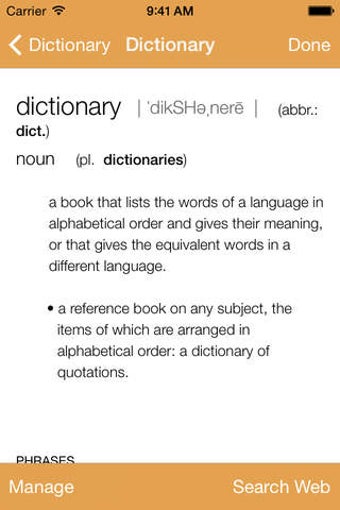 Image 0 for Master Dict