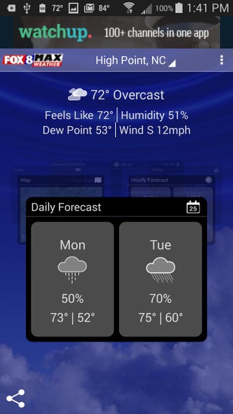 Image 2 for Fox8 Max Weather
